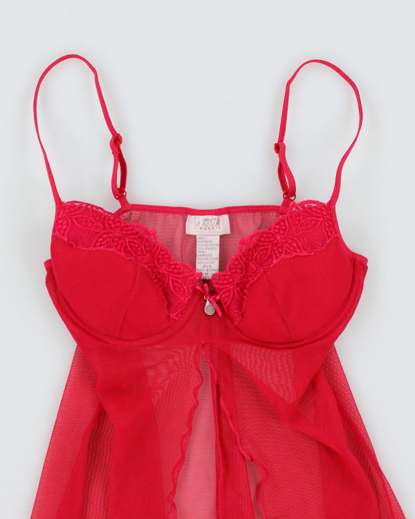 Vintage Y2k 00s La Senza Pink Cami - S