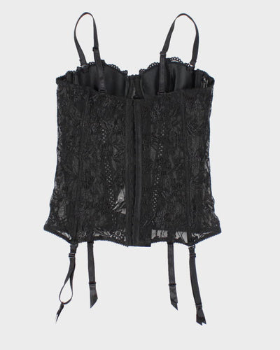 Deadstock La Vie En Rose Lace Corset - M