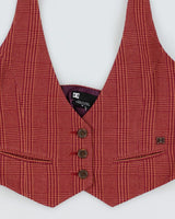 Y2k 00s DC Shoe Co Halter Waistcoat Top - M