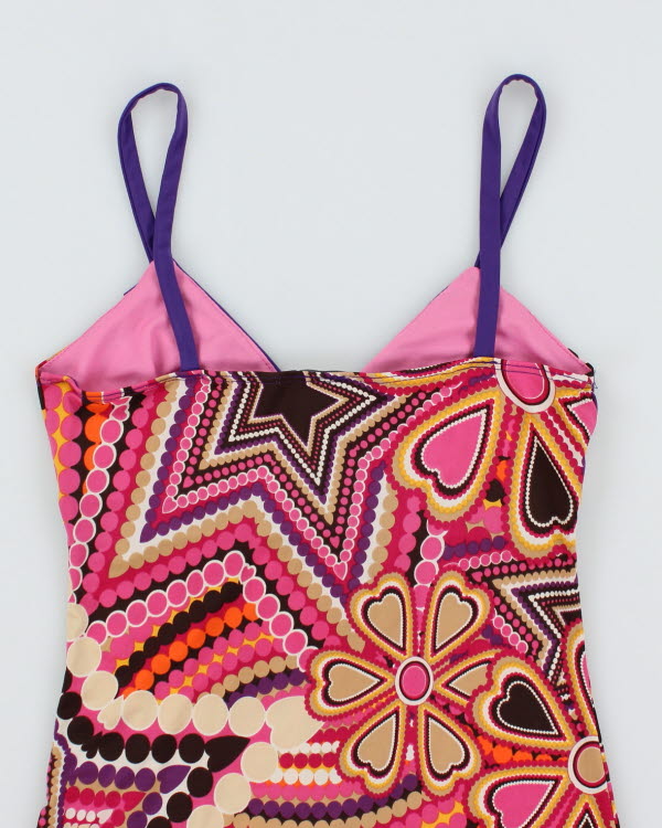 Y2k 00s Essence Pattern Cami - S