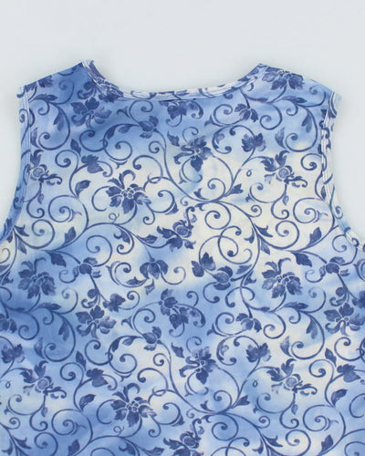 Vintage 90s  East West Pattern Top - M