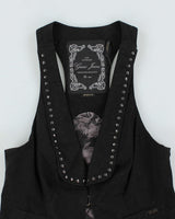 Y2k 00s Guess Studded Waistcoat - XS