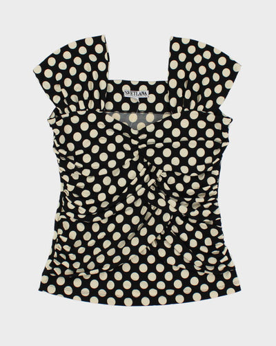 Y2k 00s Svetlana Polka Dot Cami - M