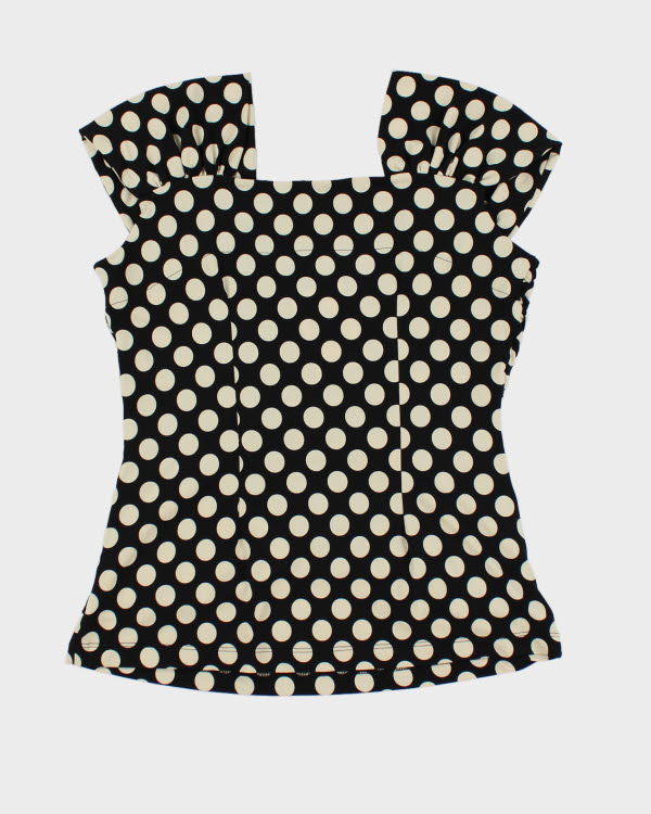 Y2k 00s Svetlana Polka Dot Cami - M