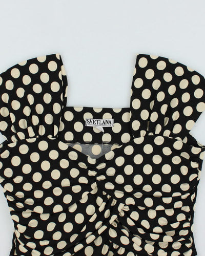 Y2k 00s Svetlana Polka Dot Cami - M
