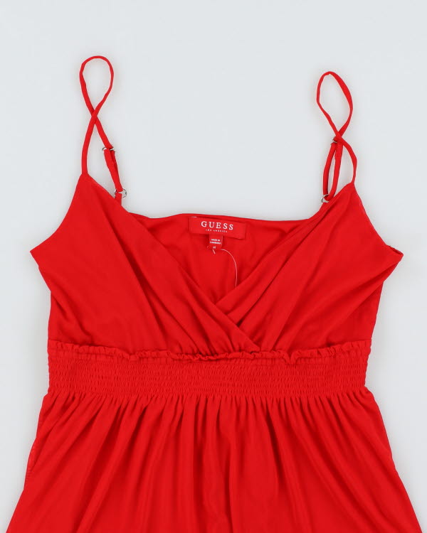 Y2k 00s Guess Red Cami - M