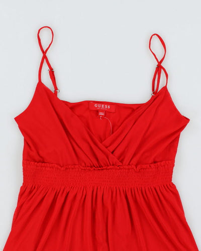 Y2k 00s Guess Red Cami - M