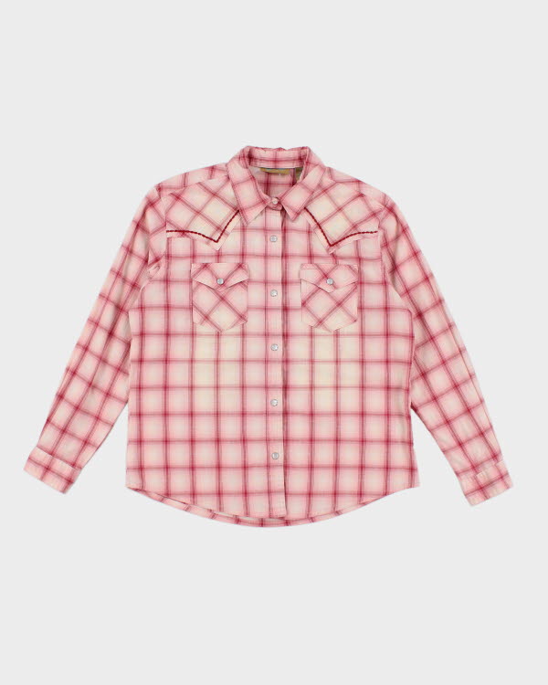 Vintage 90s Wrangler Western Shirt - XL