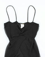 Y2k 00s Sparkly Stripe Cami - M