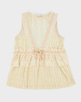 Y2k 00s Kam &amp; Fashion Lace Top - M