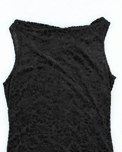 Y2k 00s Frazier Lawrence Cowl Neck Top - M