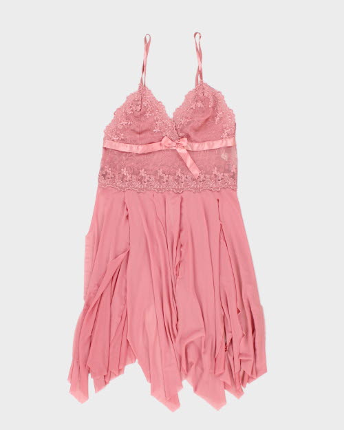 Y2k 00s Pink Jelly Fish Cami - S