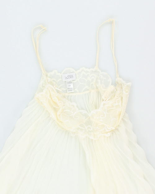 Y2k 00s La Senza Pleated Cami - M