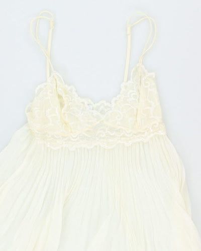 Y2k 00s La Senza Pleated Cami - M