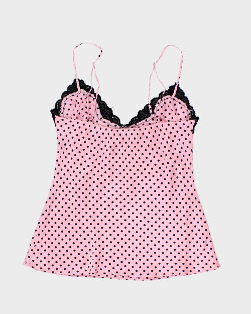 Y2k 00s Jacob Polka Dot Cami - M