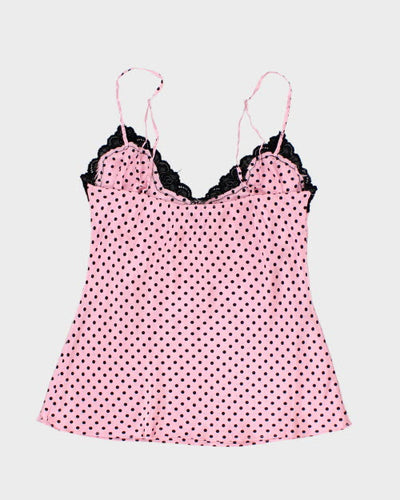 Y2k 00s Jacob Polka Dot Cami - M
