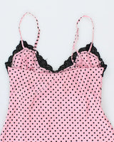 Y2k 00s Jacob Polka Dot Cami - M