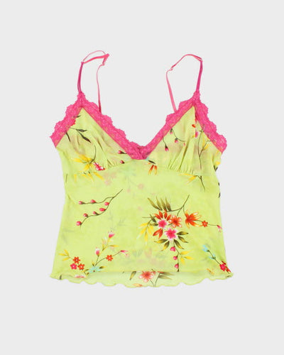 Y2k 00s La Vie En Rose Cami - S
