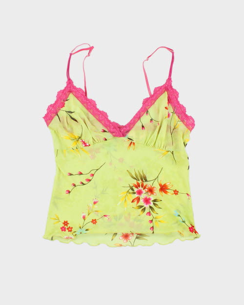 Y2k 00s La Vie En Rose Cami - S