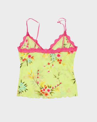 Y2k 00s La Vie En Rose Cami - S