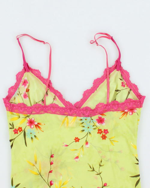 Y2k 00s La Vie En Rose Cami - S