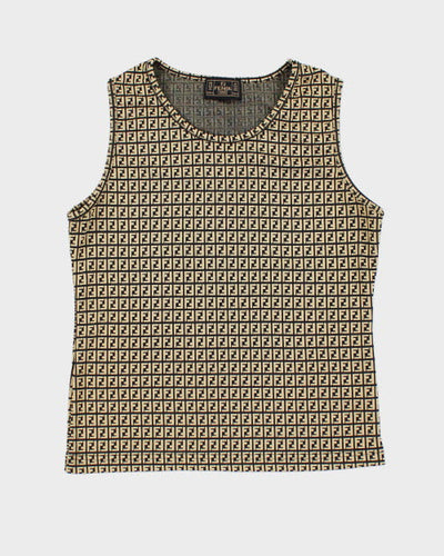 Vintage Fendi Monogram Top - S