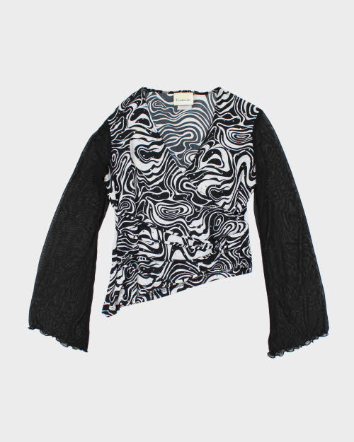 Y2k 00s Tradition Long Sleeve Top - S