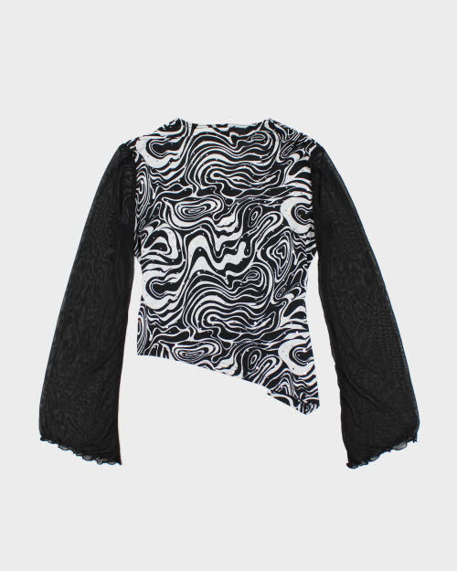 Y2k 00s Tradition Long Sleeve Top - S