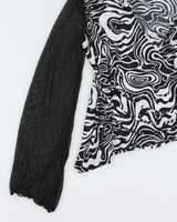 Y2k 00s Tradition Long Sleeve Top - S