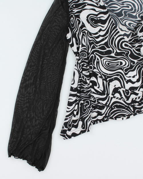 Y2k 00s Tradition Long Sleeve Top - S