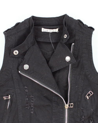 Y2k 00s Z&sis Buckle Top - XXS