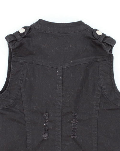 Y2k 00s Z&sis Buckle Top - XXS