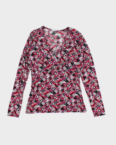Y2k 00s Ricki's Mesh Top - M