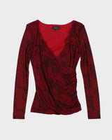 Y2k 00s Jessica Mesh Top - M