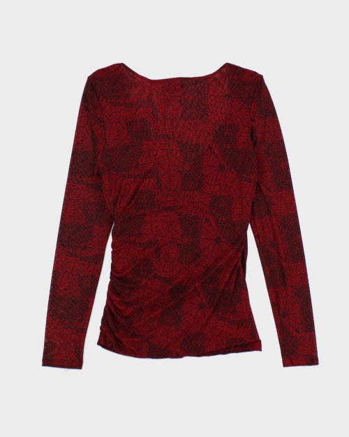 Y2k 00s Jessica Mesh Top - M