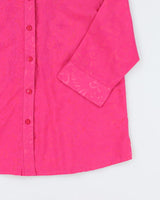 Y2k 00s Infinite Floral Shirt - XL