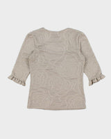 Y2k 00s Cleo Pattern Top - XS
