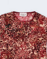 Y2k 00s Jessica Long Sleeve Top - S