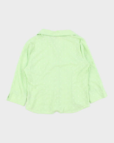 Vintage 90s Jessica Floral Blouse - L