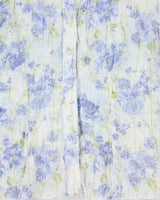 Vintage 00s Fancy Floral Blouse - S