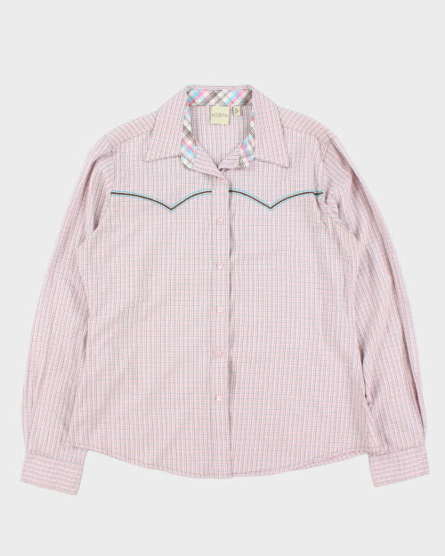 Y2k 00s Rockies Western Shirt - L