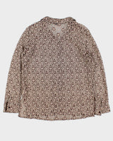 Y2k 00s Joanna Hope Lace Blouse - L