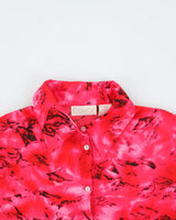 Y2k 00s Caviar Ruffle Sleeve Blouse - M