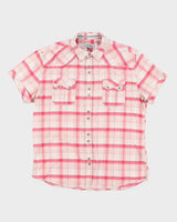Y2k 00s Le Chateau Check Shirt - L