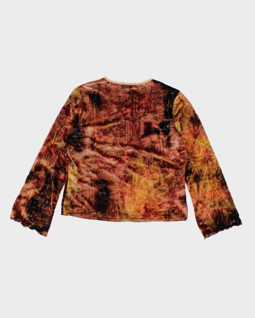 Y2k 00s Vice Versa Top - L