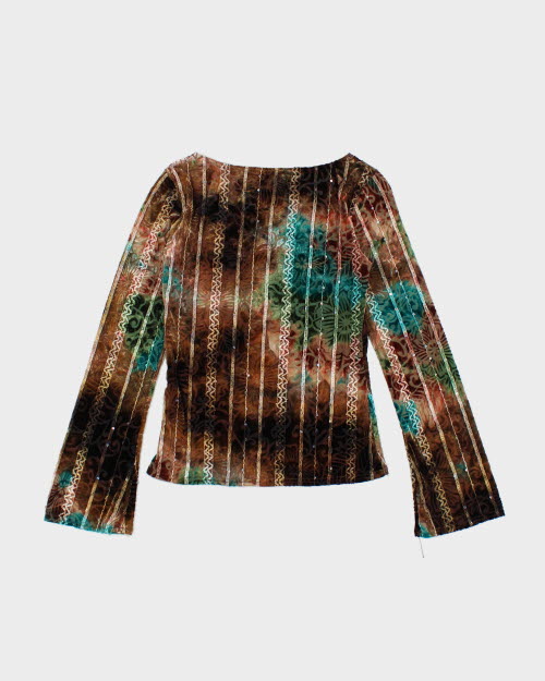 Y2k 00s Arianne Top - S