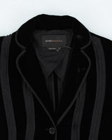 Y2k 00s BCBG Max Azria Velvet Blouse - S