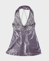 Y2k 00s Guess Halter Top - S