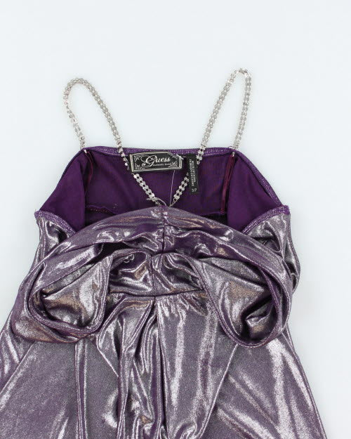 Y2k 00s Guess Halter Top - S