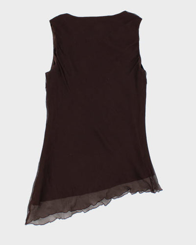 Spencer Jeremy Silk Beaded Top - S